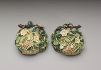 图片[3]-Carved openwork ivory box in the form of a plum, 18th century, Qing dynasty-China Archive